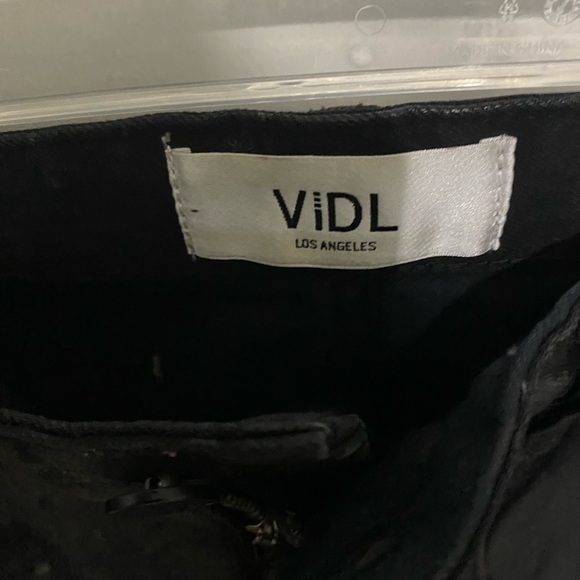 Vidl Los Angeles Phantom Chopper Denim Jeans Black Men’s Size 36 - Picture 5 of 6